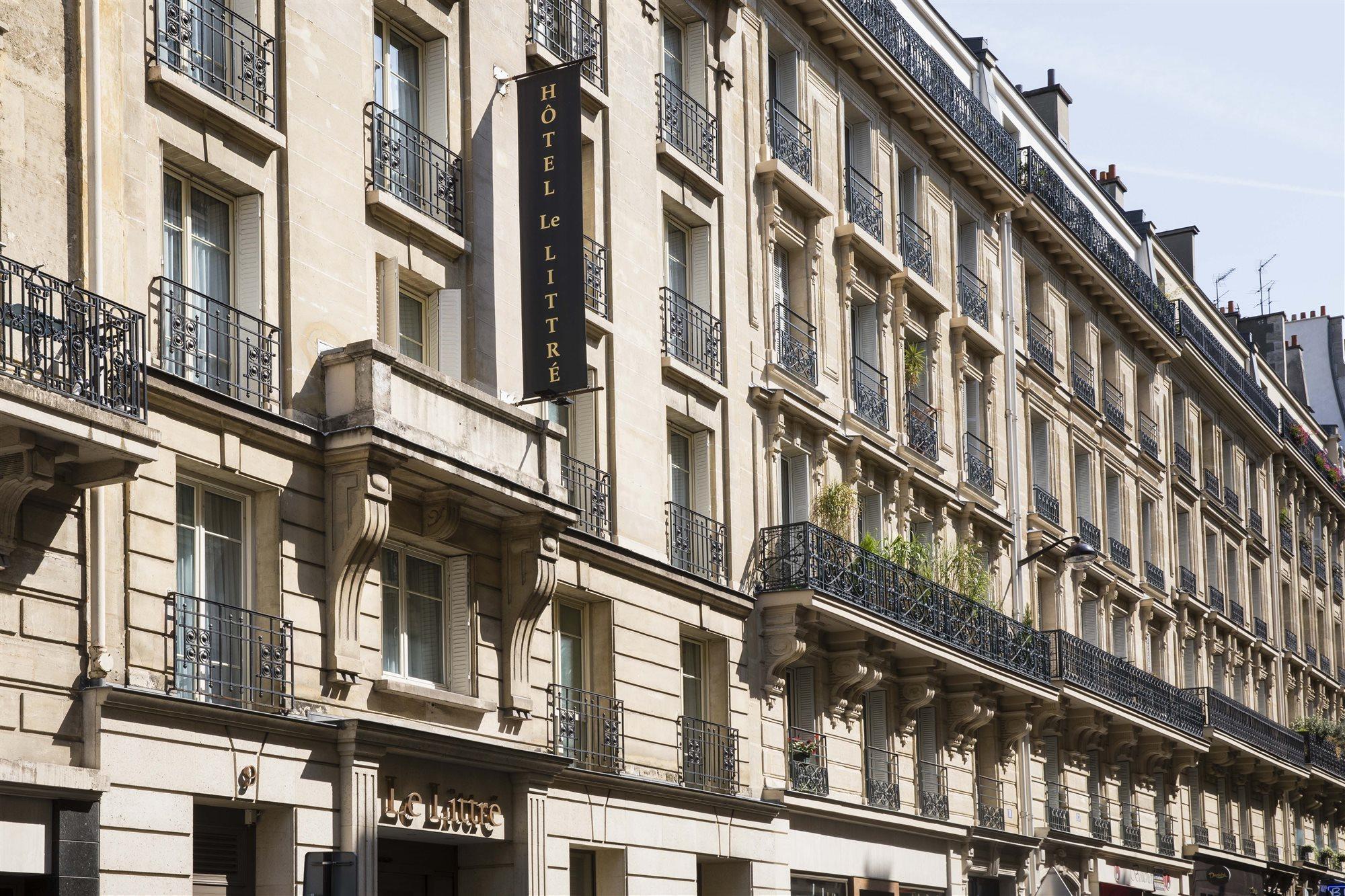 Hotel Le Littre Paris Exterior foto